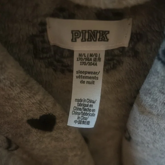 PINK short robe - Picture 2 of 4